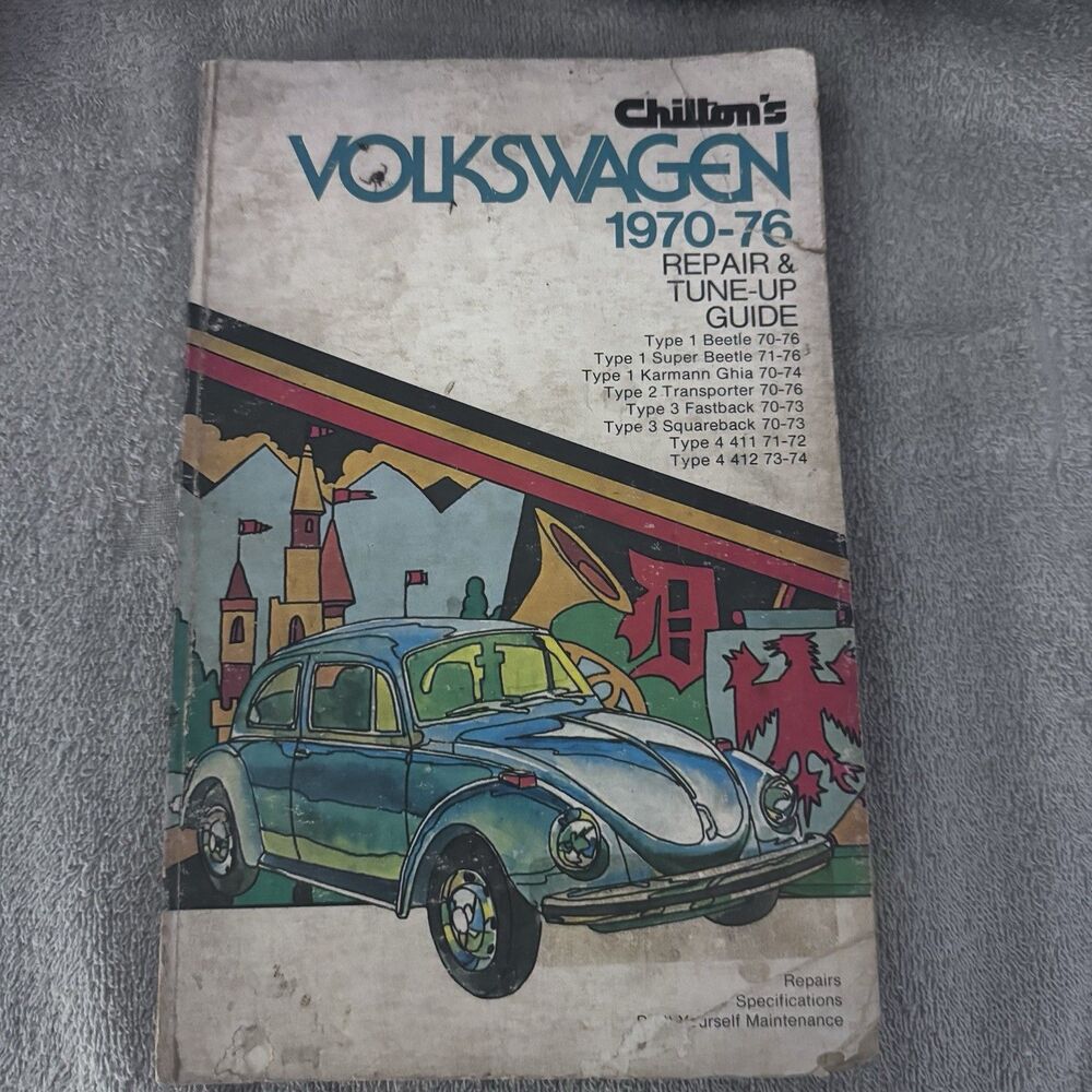Chilton's Volkswagen 1970-77 Repair And Tune-up Guide 6619 Manual
